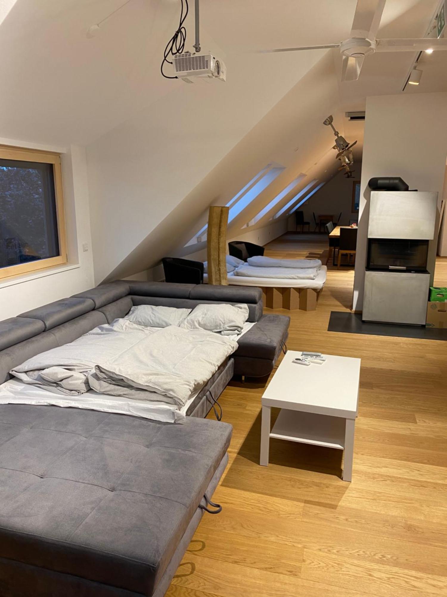 Salzburg-Loft Im Stadtteil Leopoldskron-Moos 120Qm Mit Balkon & Untersbergblick Bagian luar foto